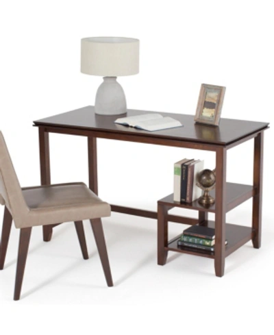 Simpli Home Artisan Desk In Brown