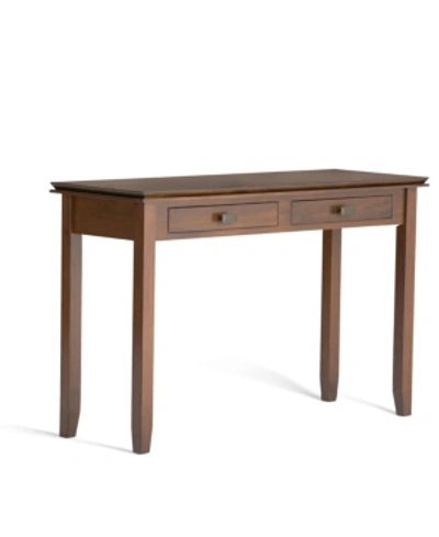 Simpli Home Artisan Sofa Table In Brown