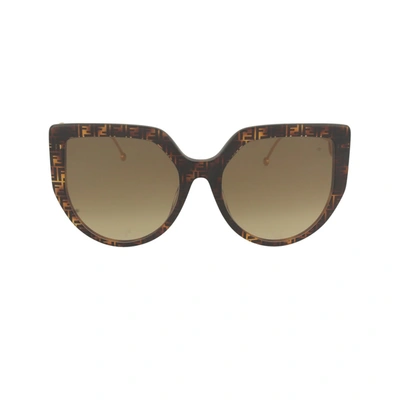 Fendi Sunglasses Ff 0428/f/s In Brown