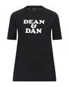 Dsquared2 T-shirts In Black