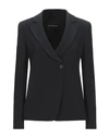 Emporio Armani Suit Jackets In Black