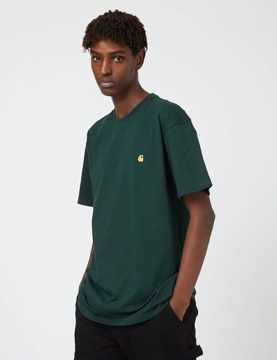 Carhartt -wip Chase T-shirt In Green | ModeSens