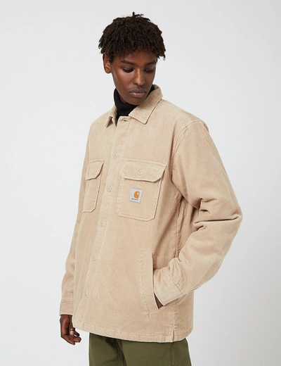 Carhartt -wip Whitsome Shirt Jacket (corduroy) In White | ModeSens