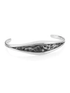 King Baby Studio Armor Hammered Sterling Silver Cuff