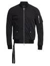 Ben Taverniti Unravel Project Tuxedo Bomber Jacket In Black