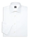 Ike Behar Men's Regular-fit William Dress Shirt In White
