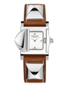 Hermes Women's Médor 27mm Stainless Steel & Leather Strap Watch In Natural