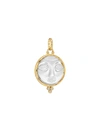 Temple St Clair Women's Celestial Crystal, Diamond & 18k Yellow Gold Moonface Pendant