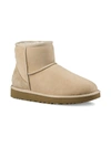 Ugg Women's Classic Heritage Mini Ii Sheepskin-lined Suede Boots In Sand