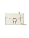 Gucci Women's Dionysus Leather Mini Chain Bag In Cream