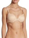 Chantelle Modern Invisible Custom-fit Plunge Bra In Nude Blush