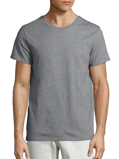 Apc Jimmy Crewneck Tee In Grey