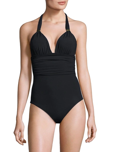 Vix By Paula Hermanny Women's Bia One-piece Swimsuit In Black