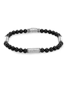 John Hardy Silver Classic Bead Bracelet In Black