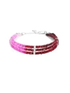Meira T Women's Diamond & Ruby Bracelet