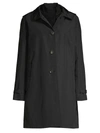 Jane Post Loro Piana Wool Double Coat In Black