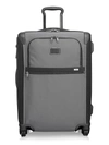 Tumi Alpha Expandable 4 Wheeled Short Trip Packing Suitcase In Pewter