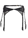 Chantelle Women's Segur Lace Garter Belt In Black