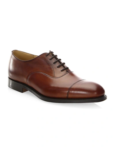 Church's Classic Leather Dress Shoes In Walnut