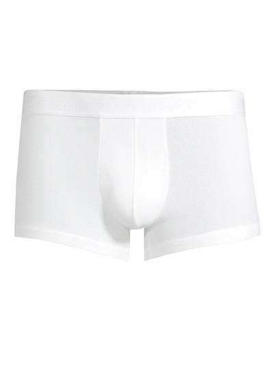 Hom Mesh Boxer Briefs In White