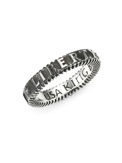 King Baby Studio Sterling Silver Liberty Ring