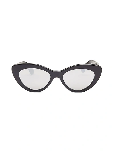 Illesteva Pamela 51mm Cat's Eye Sunglasses In Black