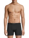 Paul Smith 3-pack Long-leg Boxer Briefs In Black