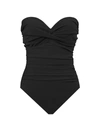 Miraclesuit Swim Rock Solid Madrid One-piece Swimsuit In Black