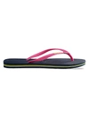 Havaianas Women's Slim Brazil Flip Flops In Navy Blue