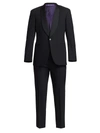 Ralph Lauren Gregory Shawl-collar Tuxedo In Black