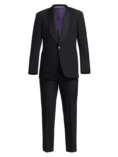 Polo Ralph Lauren Gregory Shawl-collar Tuxedo In Black