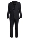 Ralph Lauren Gregory Notch-lapel Tuxedo In Black