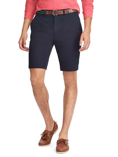 Polo Ralph Lauren Classic-fit Stretch Military Shorts In Navy