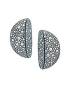 Vhernier Women's Eclisse 18k White Gold & Diamond Clip-on Earrings