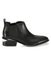 Alexander Wang Kori Rose Gold & Leather Chelsea Boots In Black