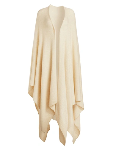 The Row Women's Hern Cashmere-blend Cape In Natural