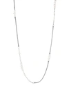 John Hardy Women's Chain Sterling Silver & White Fresh Water Pearl Necklace