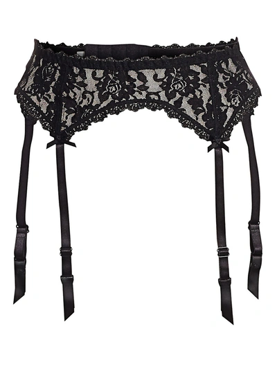 Hanky Panky Signature Lace Garter Belt In Black