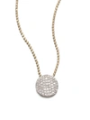 Phillips House Women's 14k Gold & Diamond Mini Infinity Pendant Necklace
