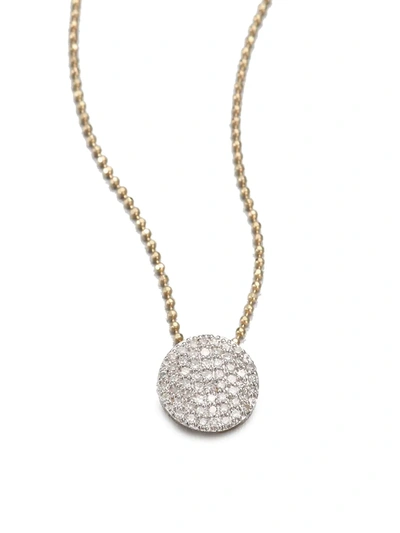 Phillips House Women's 14k Gold & Diamond Mini Infinity Pendant Necklace