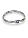 John Hardy Women's Classic Chain Sapphire & Sterling Silver Small Bracelet In Blue Sapphire