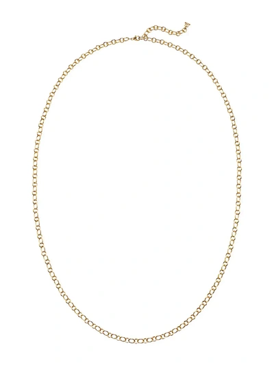 Temple St Clair 18k Yellow Gold Ribbon Necklace Chain