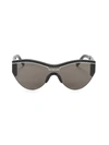 Balenciaga Women's 99mm Shield Sunglasses In Black