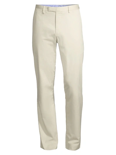 Polo Ralph Lauren Straight-leg Khaki Trousers In Basic Sand