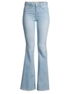 L Agence Women's Bell High-rise Flare Jeans In Blue Cloud