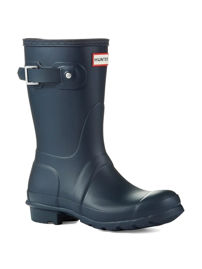 Hunter Original Short Rain Boots In Navy