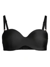 Chantelle Absolute Invisible Smooth Strapless Convertible Bra In Black