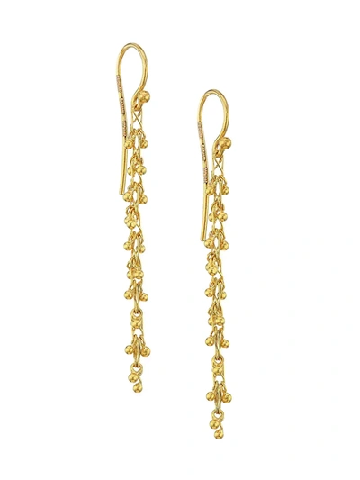 Gurhan Women's Bouclé 24k Yellow Gold Linear Earrings