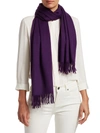 Loro Piana Grande Cashmere Scarf In Violet Petunia