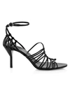 3.1 Phillip Lim Women's Lilly Knotted Leather Sandals In Black